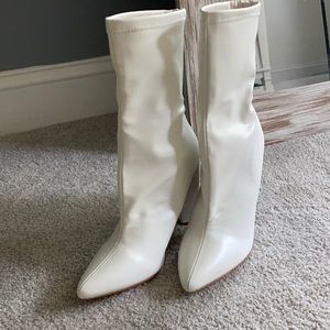 White boots